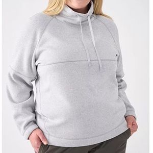 (3 FOR 100) WindRiver Knitted Relaxed Fit Popover Fleece